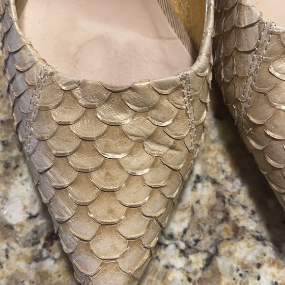 All black heels from Anthropologie worn once - Picture 2 of 6